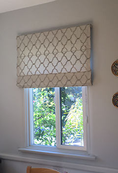 Custom Roman Shades and Sheer Window Treatments in Mountain View